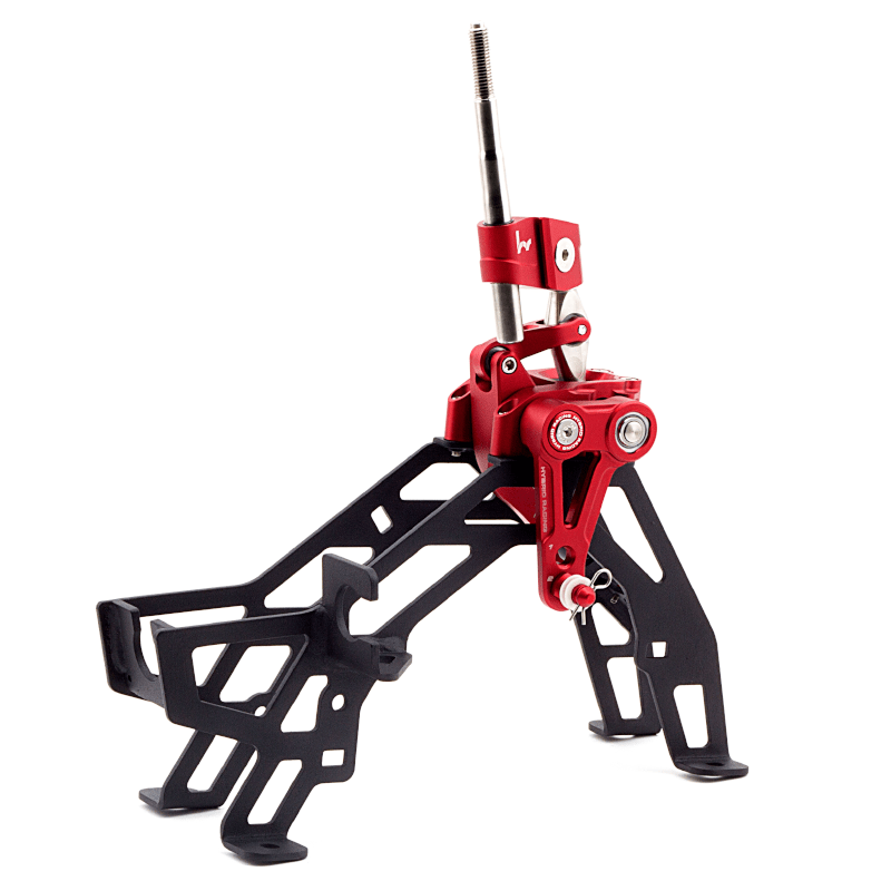 Hybrid Racing Adjustable Short Shifter Assembly (16-21 Civic) (DUST RED)