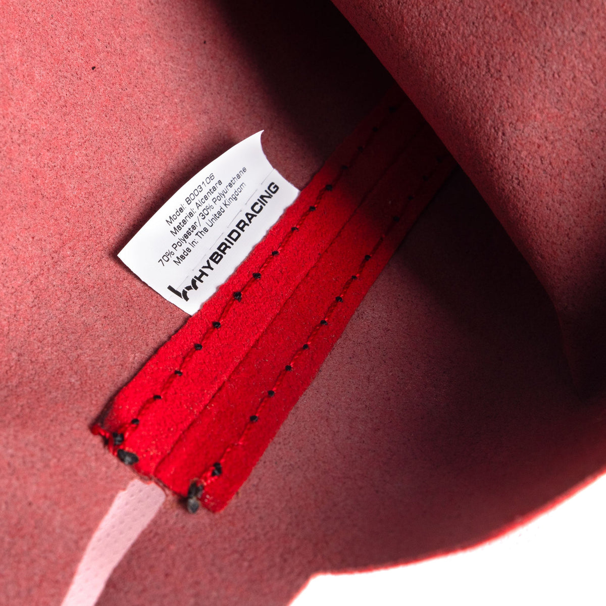 Hybrid Racing Alcantara Shift Boot (22+ Honda Civic) RED