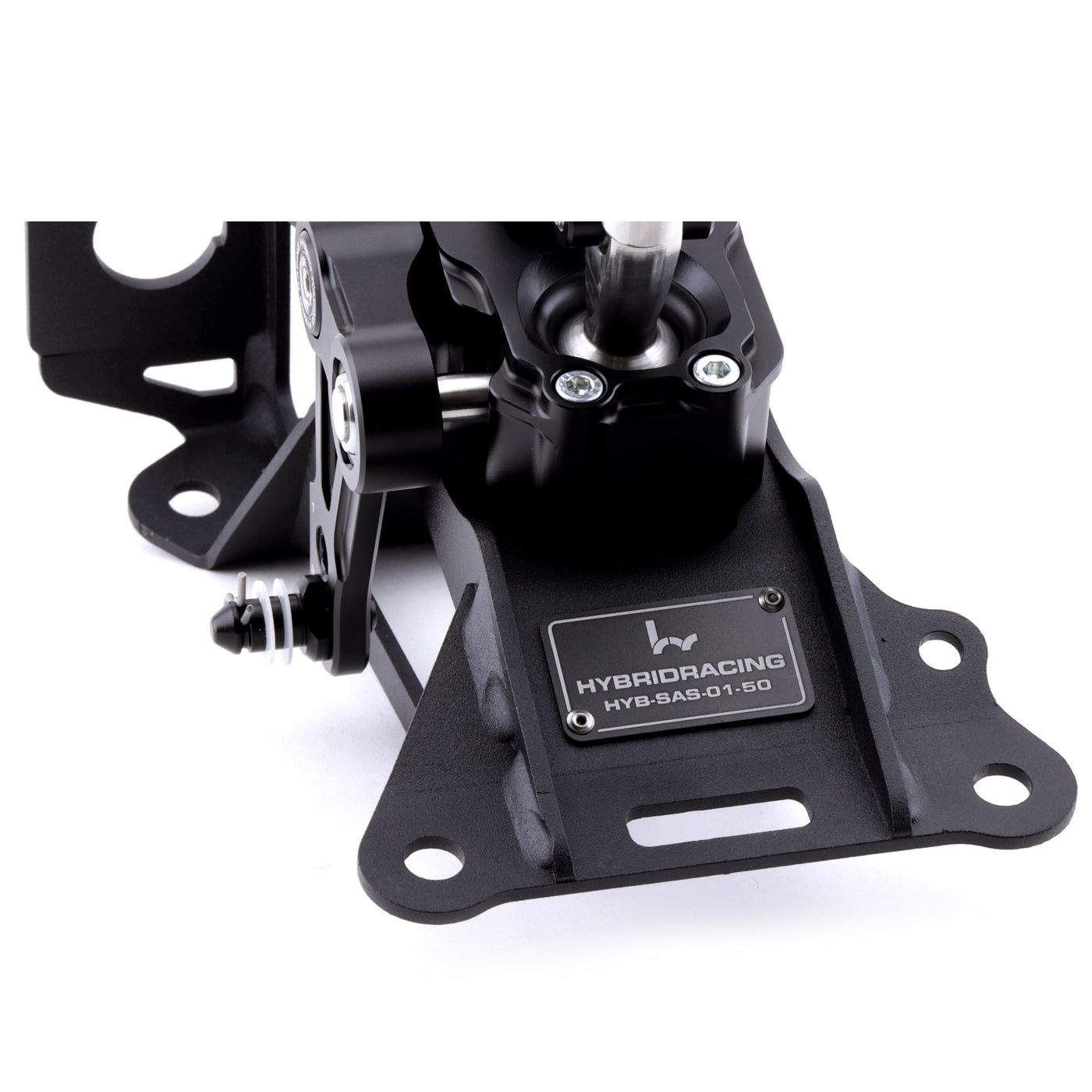 Hybrid Racing Short Shifter Assembly (07-13 Fit & 02-15 Jazz & Fit) (BLACK)