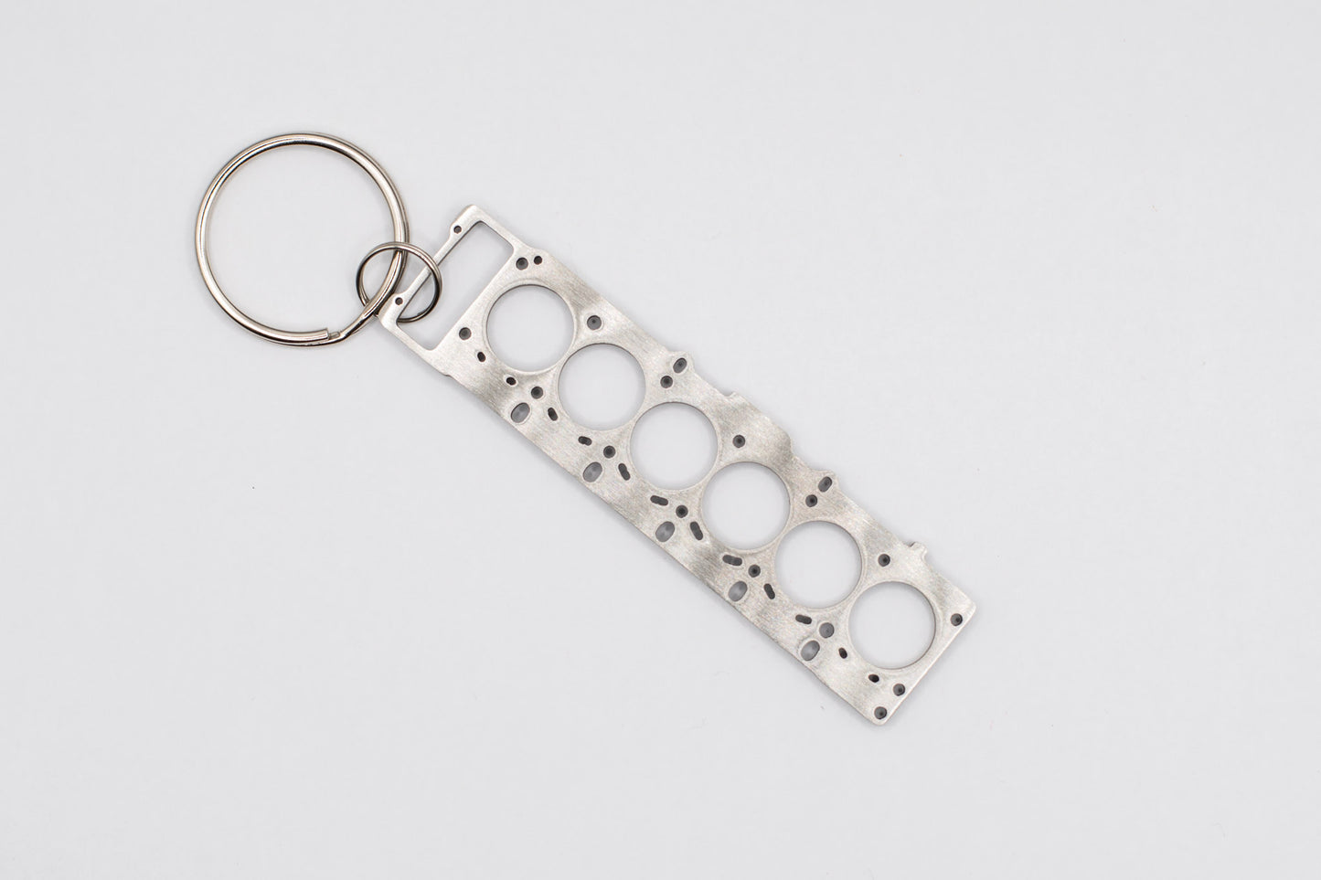 Six Cylinder Head Gasket Keychain (Laser cut)