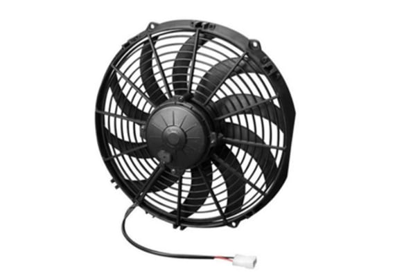SPAL 12" High Perf Fan Push Curved 1.328 CFM