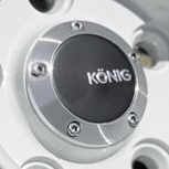 Konig Flow-Formed Machined Center Cap (screw-in)