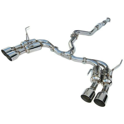 CATBACK WRX GEMINI R400 S.S. QUAD TIP 22-UP 76MM 101MM