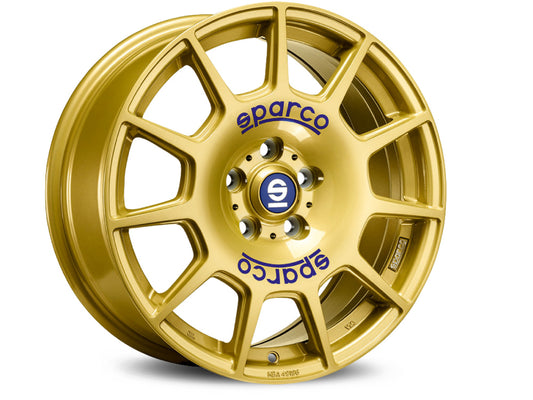 Sparco OZ terra Wheels 17x7.5 ET+45 CB73.1MM Rally Gold