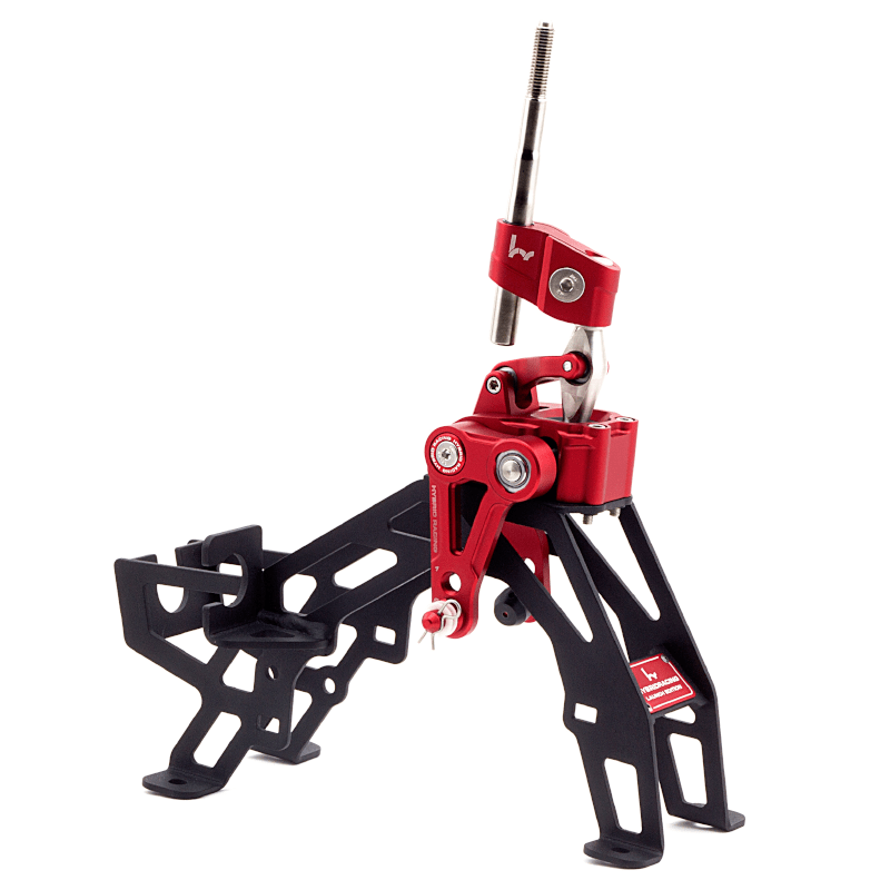 Hybrid Racing Adjustable Short Shifter Assembly (16-21 Civic) (DUST RED)