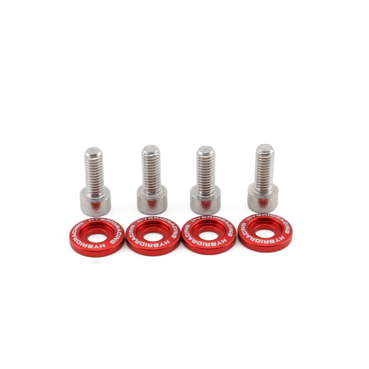 Hybrid Racing M6X1.0 Accessory Hardware Kit (RED)