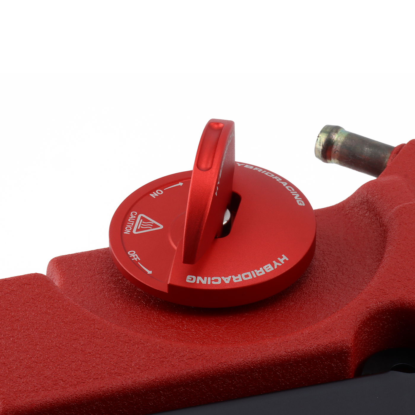 Hybrid Racing V2 Slim Oil Cap (Honda & Acura) DUST RED