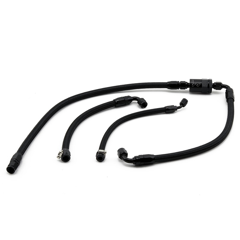 Hybrid Racing K-Series Swap Tucked Fuel Line Kit (92-00 Civic & 94-01 Integra)