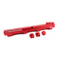 Hybrid Racing High-Flow Fuel Rail DUST RED (B-Series / Universal)