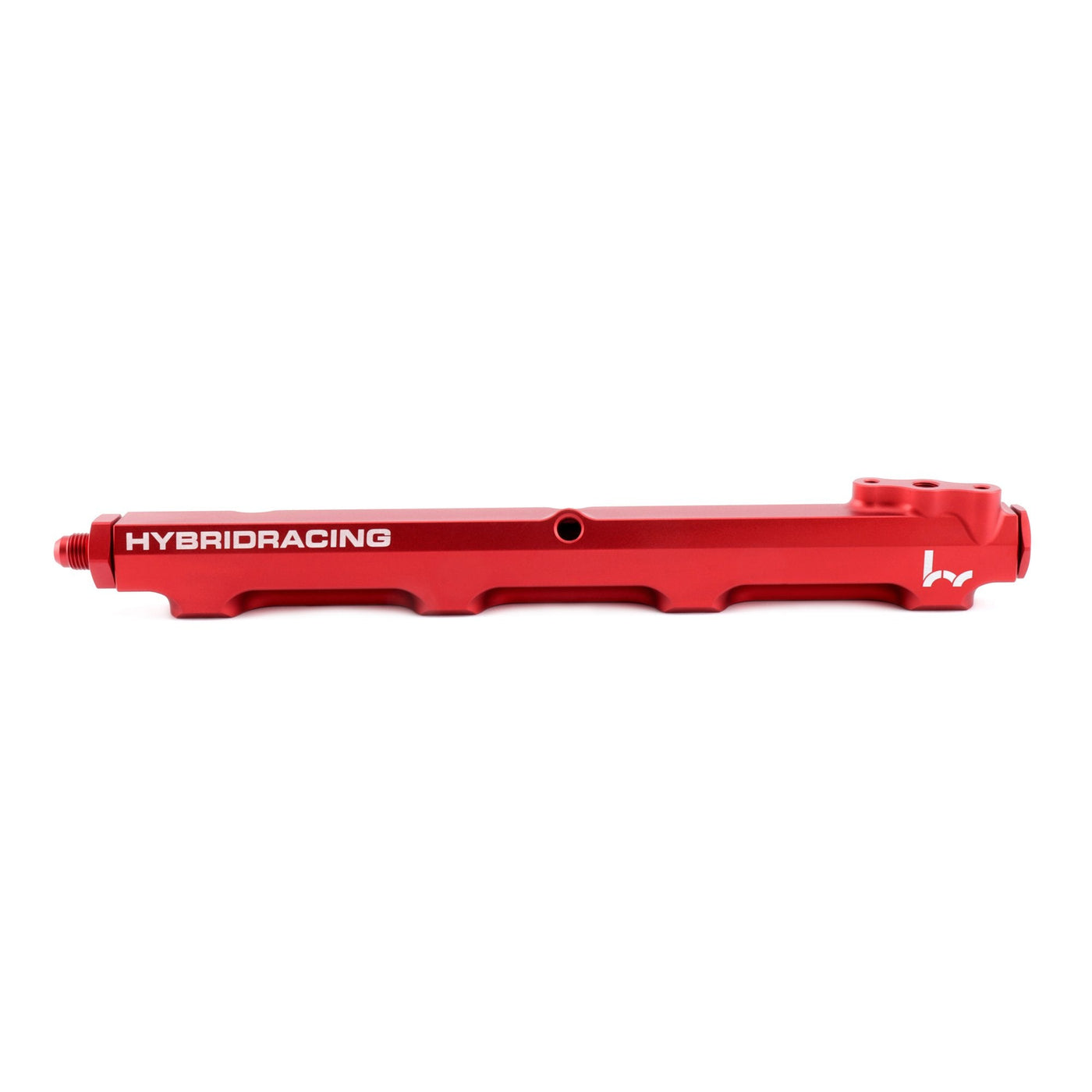 Hybrid Racing High-Flow Fuel Rail DUST RED (B-Series / Universal)