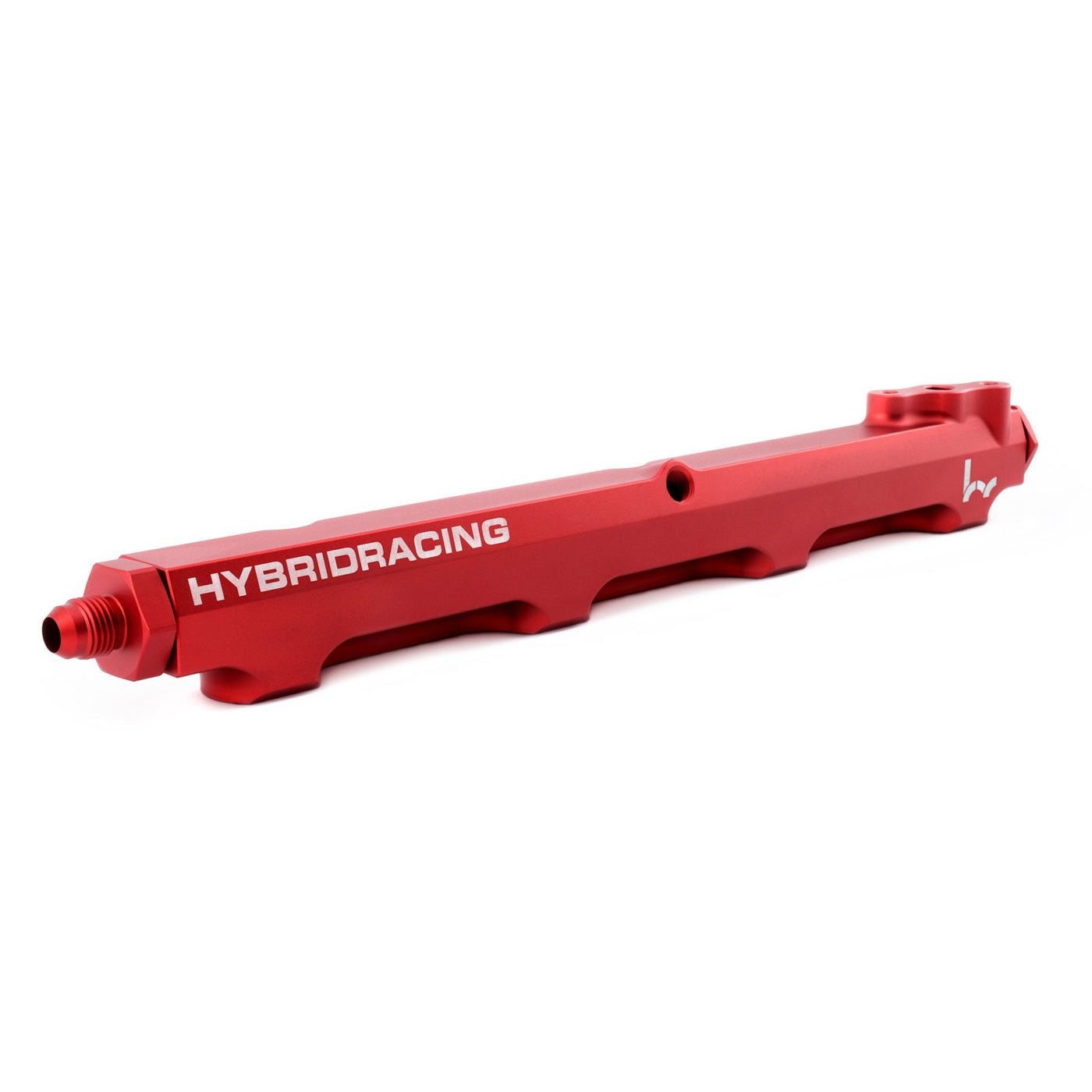 Hybrid Racing High-Flow Fuel Rail DUST RED (B-Series / Universal)