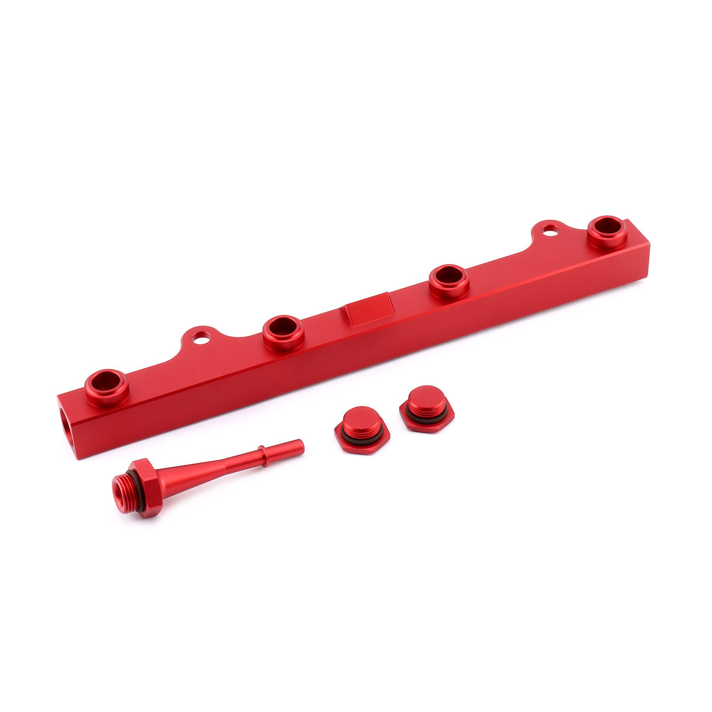 Hybrid Racing K-Series Fuel Rail & Fittings (06-11 Honda Civic Si) DUST RED