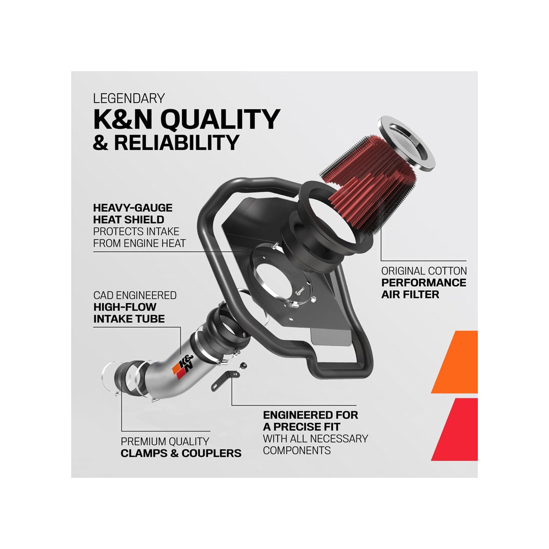 69-1510TC K&N PERFORMANCE AIR INTAKE SYSTEM