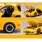 1/32 Scale Yellow Mazda FD RX7