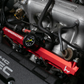 Hybrid Racing High-Flow Fuel Rail DUST RED (B-Series / Universal)