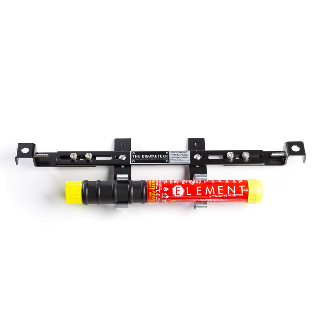 Fire Extinguisher Seat Rail Mount (can fit Element Fire extinguishers)