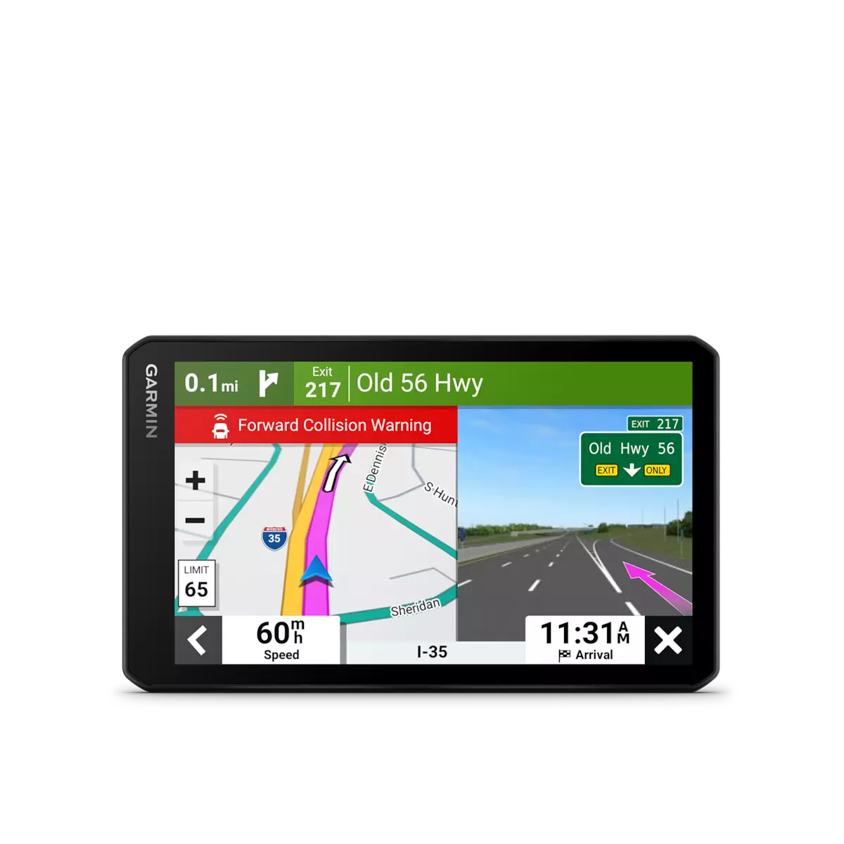 Garmin DriveCam 76. 7" GPS Navigator with Built-in Dash Cam