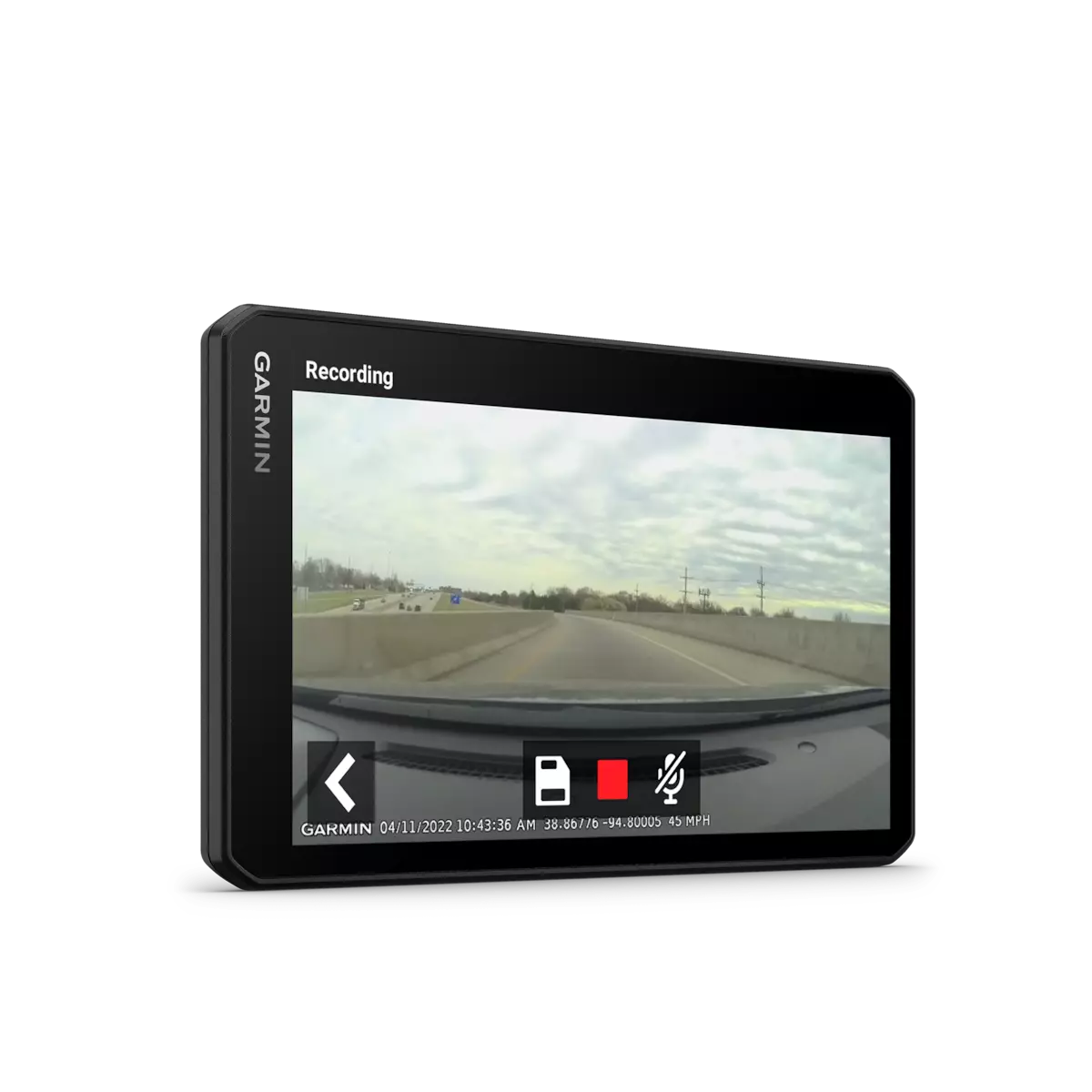 Garmin DriveCam 76. 7" GPS Navigator with Built-in Dash Cam