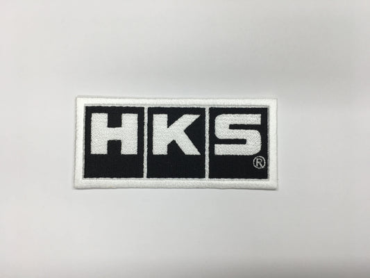 HKS PATCH W105 BLACK