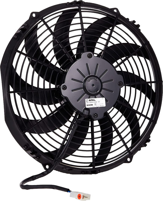 SPAL 12" High Performance Fan  Push Curved