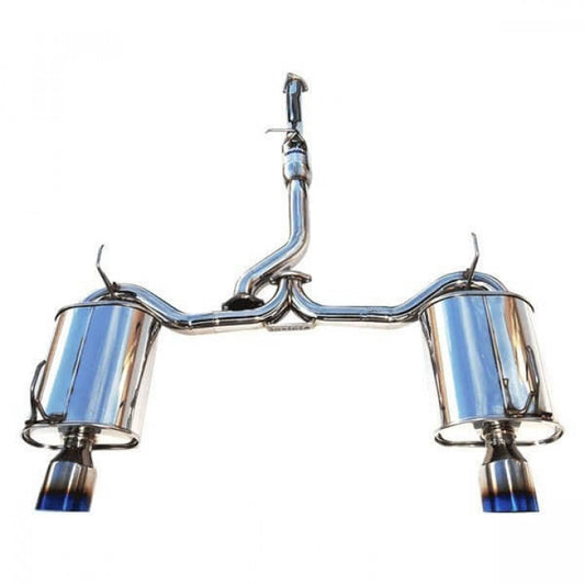 CATBACK HONDA S2000 Q300 SINGLE LAYER TITA. TIPS TIP 00-UP 70mm 101mm