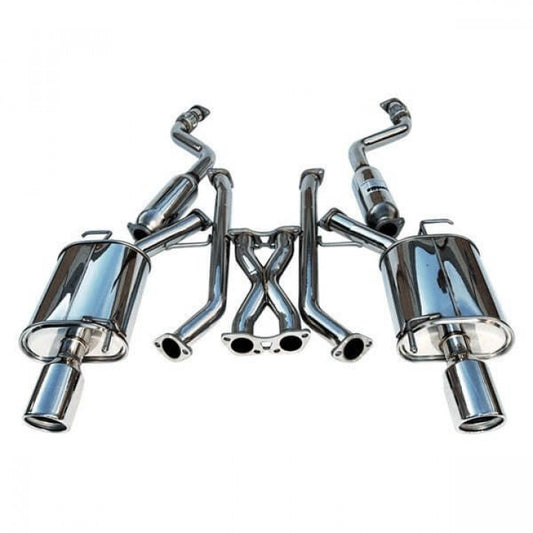 CATBACK INFINITI G35 4DOOR Q300 STAINLESS STEEL TIPS 07-UP 60mm 110mm