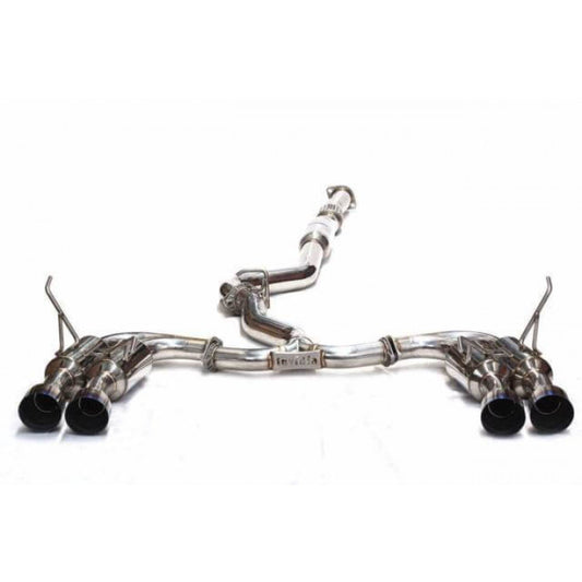 CATBACK SUBARU STI 5 DOOR GEMINI QUAD TITA. TIP CAT-BACK 08-14 76mm 101mm