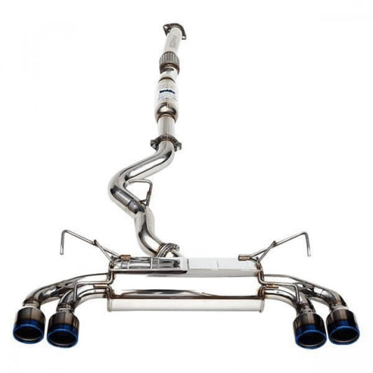 CATBACK SUBARU STI 5 DOORS Q300 ROLLED Titanium TIP 2008-UP HatchBack