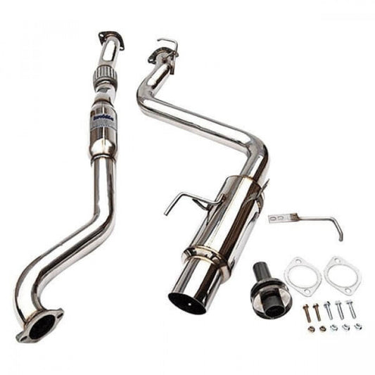 CATBACK SUBARU WRX 4 DOORS SINGLE N1 SS TIP 08-UP 76mm 101mm