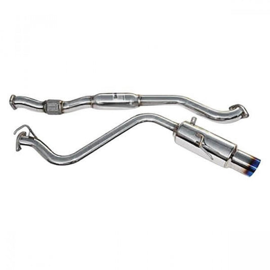 CATBACK SUBARU WRX 4 DOORS SINGLE N1 TITANIUM TIP 08-UP 76mm 101mm