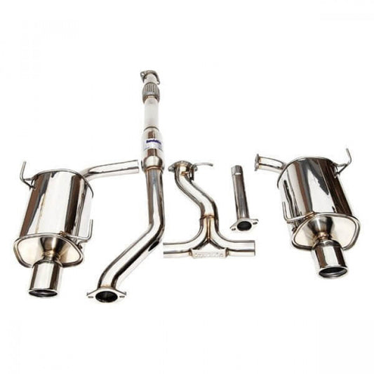 CATBACK SUBARU LEGACY Q300 STAINLESS STEEL TIPS 10-UP 76mm 110mm
