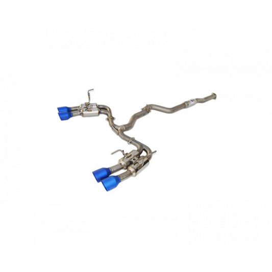 CATBACK SUBARU WRX/STI GEMINI FULL TITA. QUAD TIP 11-14 80mm 101mm