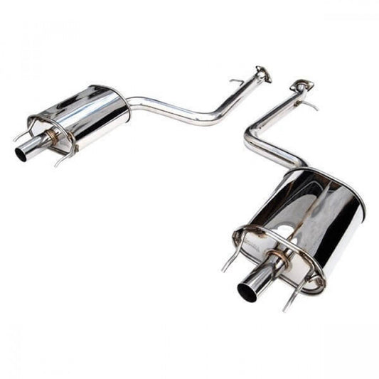 CATBACK LEXUS IS250/350 Q300 ROLLED STAINLESS STEELTIP 13-UP 70mm 110mm