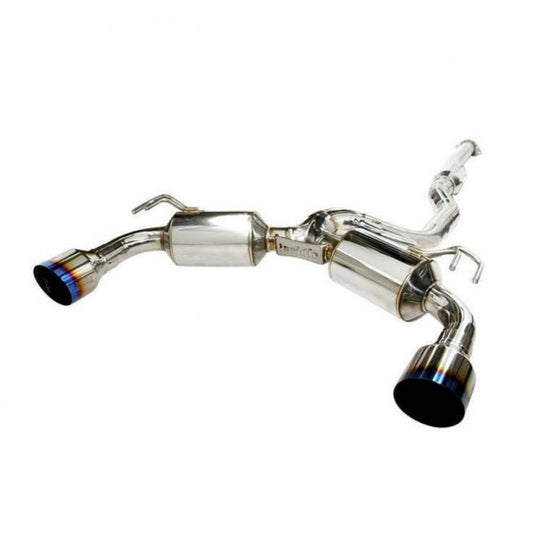 CATBACK SUBARU BRZ & TOYOTA 86 N2 SINGLE LAYER TITANIUM TIPS 12-UP 60MM 101MM