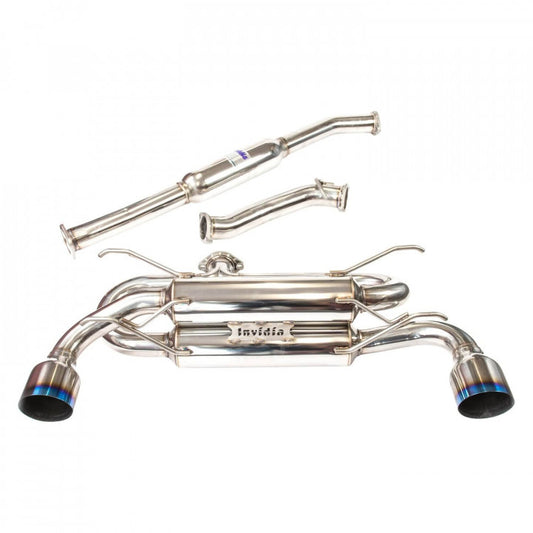 CATBACK SUBARU BRZ & TOYOTA 86 GEMINI SINGLE LAYER TITANIUM TIPS 12-UP 70MM 101M