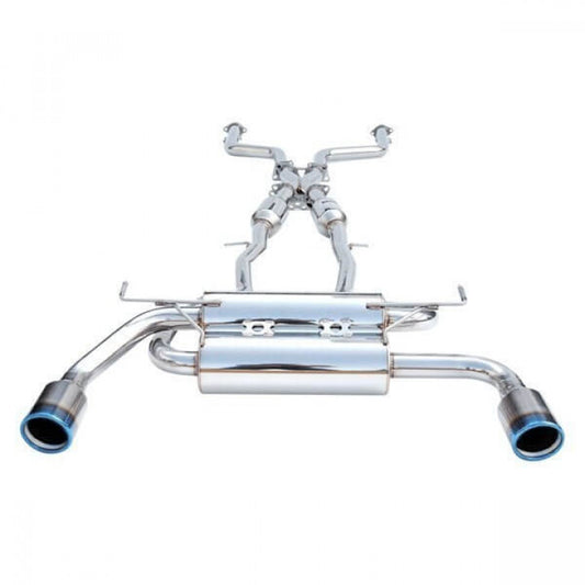 CATBACK INFINITI Q50 GEMINI ROLLED TITANIUM TIP 14-UP 60mm 110mm