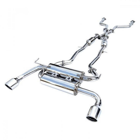CATBACK INFINITI Q50 GEMINI ROLLED S.S. TIP 14-UP 60mm 110mm