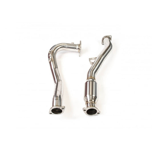 DOWNPIPE WRX MANUAL W/WIDE BAND & HIGH FLOW CAT. (BOTTOM CAT.)DOWN-PIPE 15-UP 76