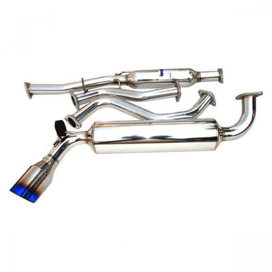 CATBACK HONDA CIVIC EF9 3DR SINGLE LAYER TITA. TIP 88-91 60mm 101mm