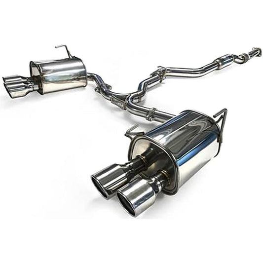CATBACK SUBARU WRX/STI SEDAN Q300 SINGLE LAYER S.S. TIPS 11-19 76MM 101MM