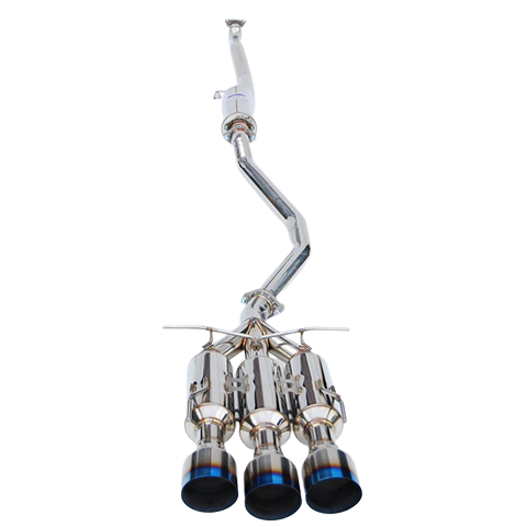 CATBACK HONDA CIVIC SI SEDAN GEMINI TRIPLE TITANIUM TIPS 17-UP 70MM 101MM