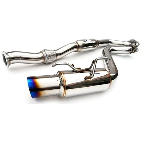 CATBACK WRX SINGLE N1 RACING TITANIUM BURNT TIP 22-UP 76MM 101MM