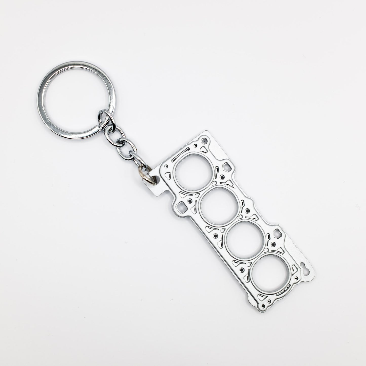 Four Cylinder Head Gasket Keychain