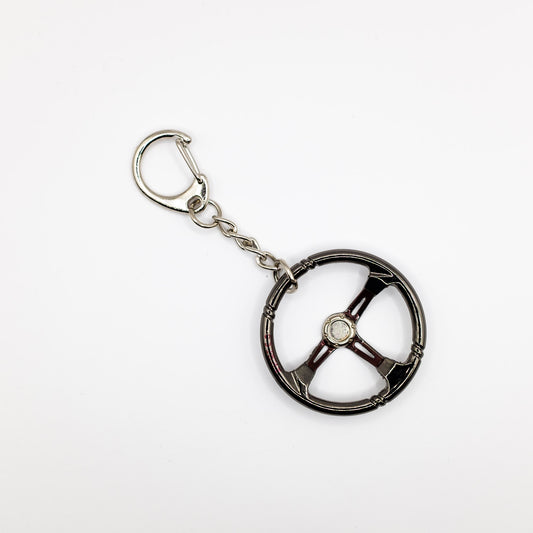 Mini Steering Wheel Keychain