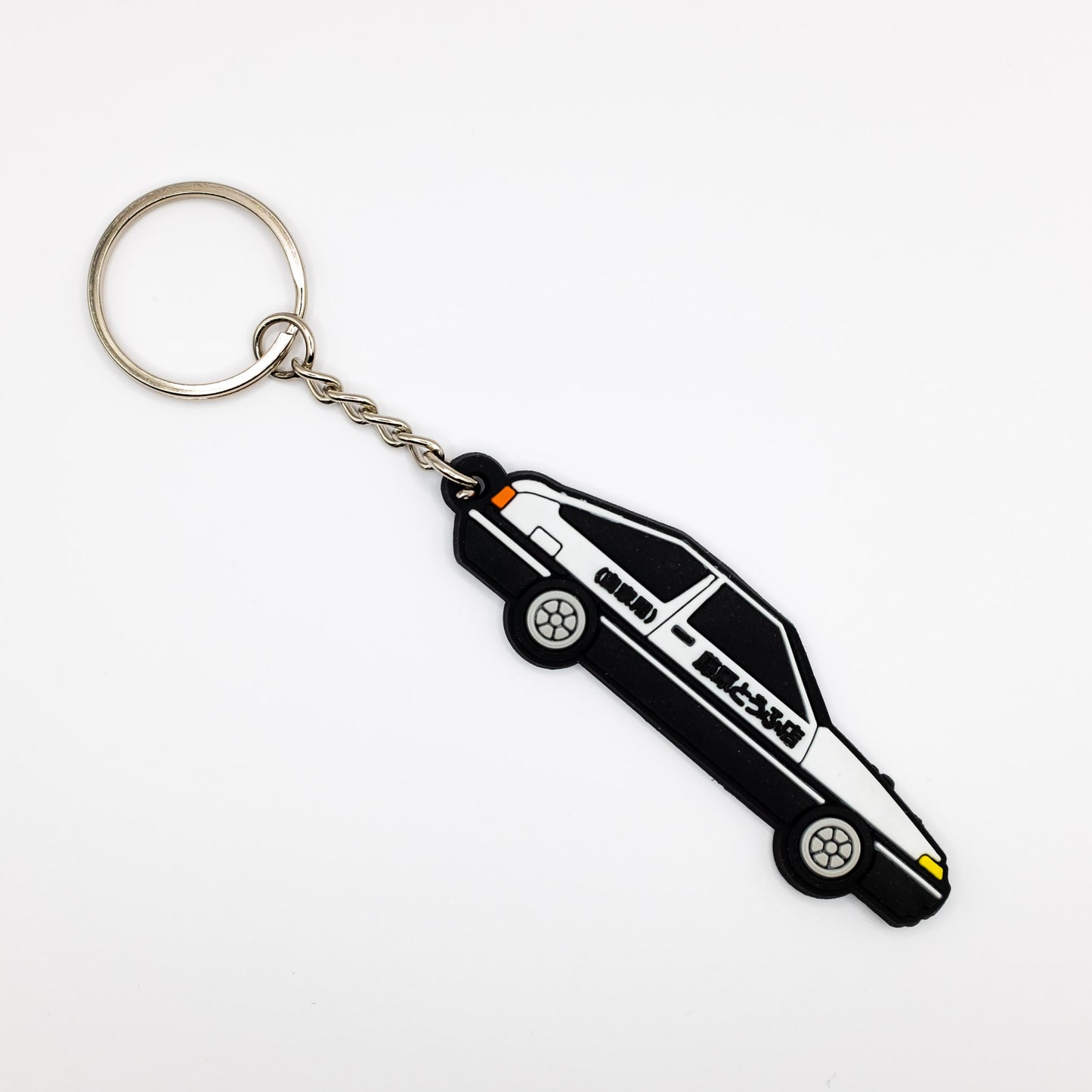 Initial D Hachiroku AE86 Rubber Keychain